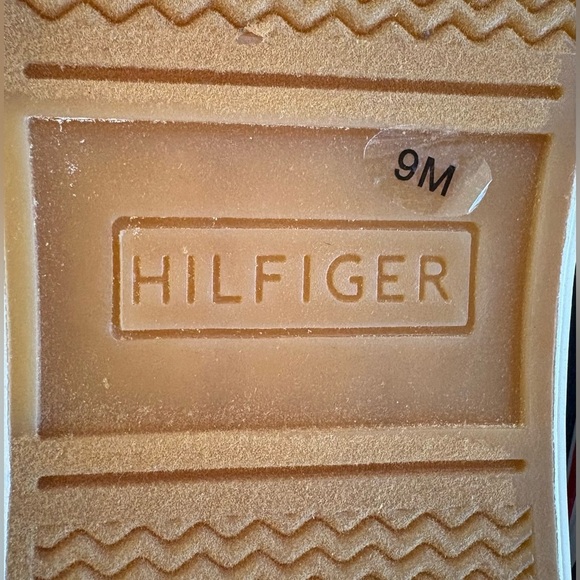 NEW w/o Tags Tommy Hilfiger Balie Slip-On Sneaker in Denim Blue Red White Size 9 - Picture 9 of 12